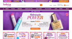 Desktop Screenshot of belezanaweb.com.br